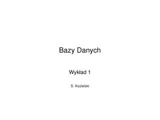 bazy danych