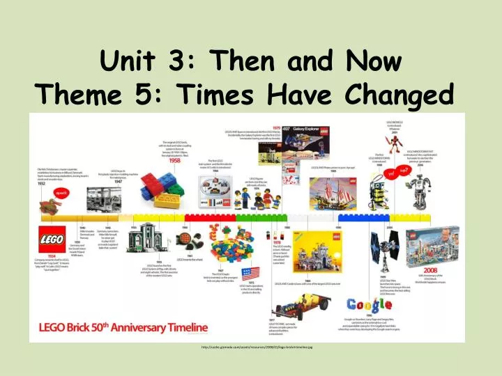 unit 3 then and now