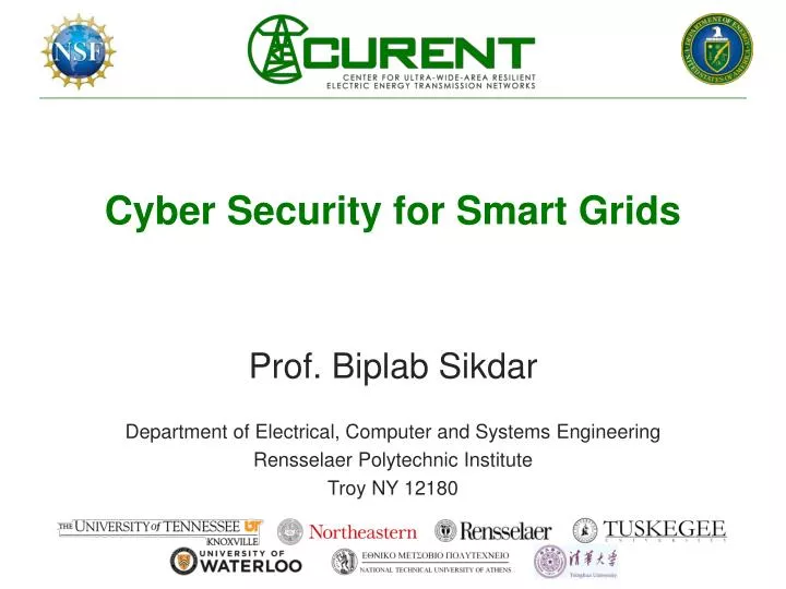 cyber security for smart grids