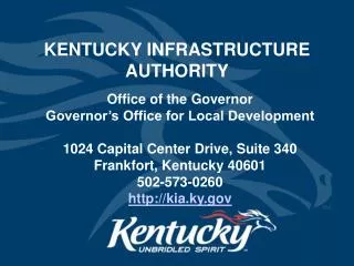 KENTUCKY INFRASTRUCTURE AUTHORITY