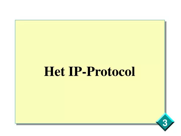 het ip protocol