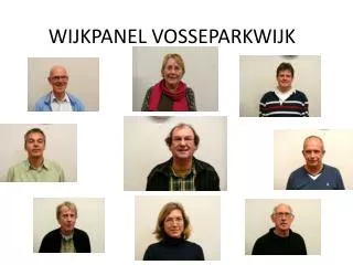 wijkpanel vosseparkwijk