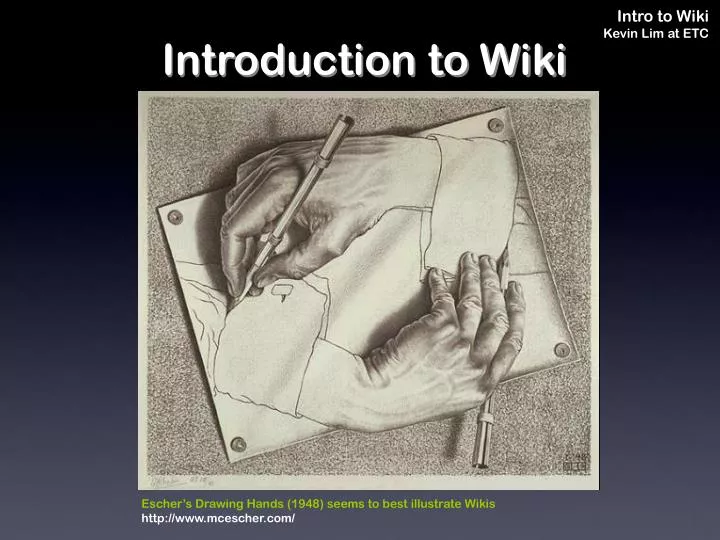 introduction to wiki