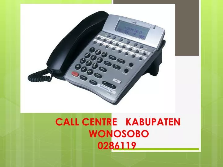 call centre kabupaten wonosobo 0286119