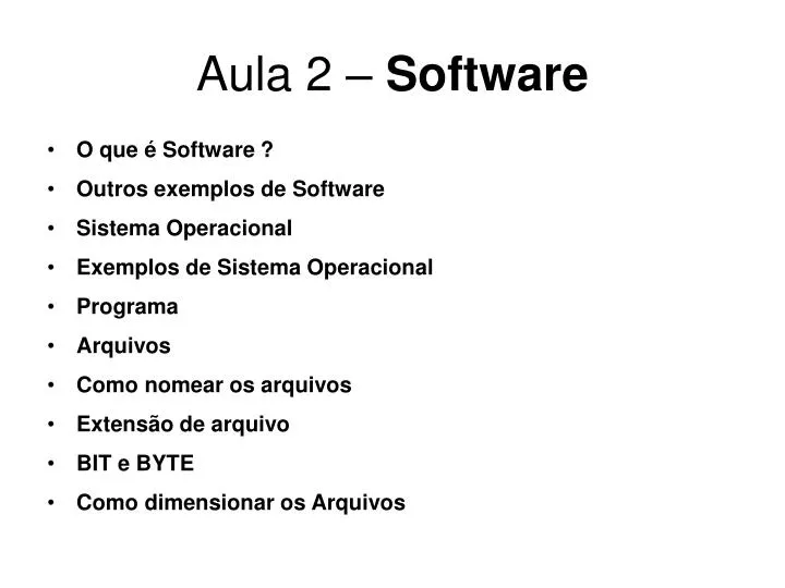 aula 2 software