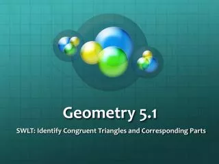 Geometry 5.1