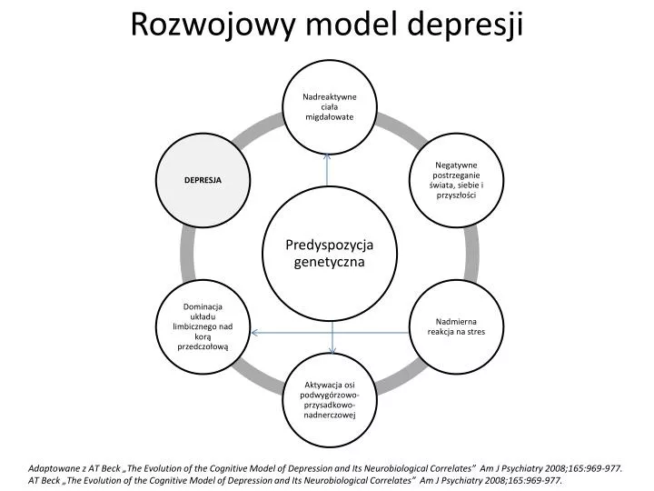 rozwojowy model depresji