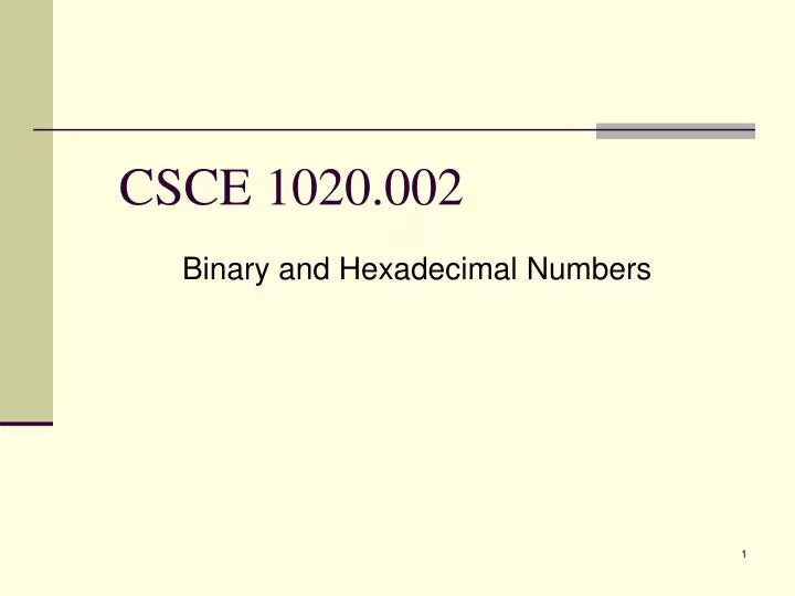 csce 1020 002