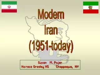 Modern Iran (1951-today)