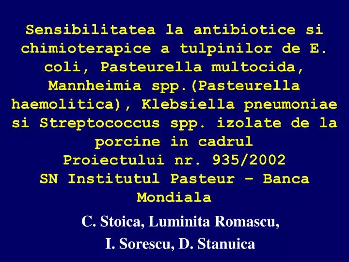 c stoica luminita romascu i sorescu d stanuica