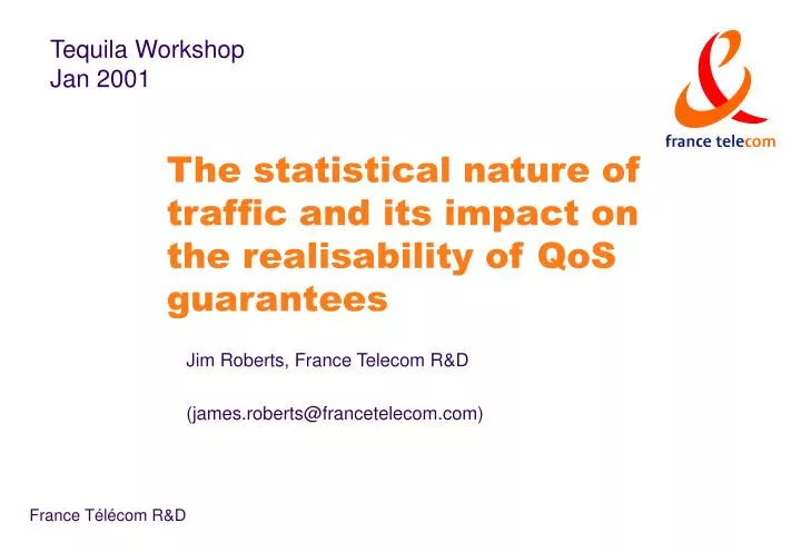 the statistical nature of traffic and its impact on the realisability of qos guarantees