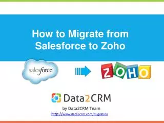 Migrate CRM data from Salesforce to Zoho