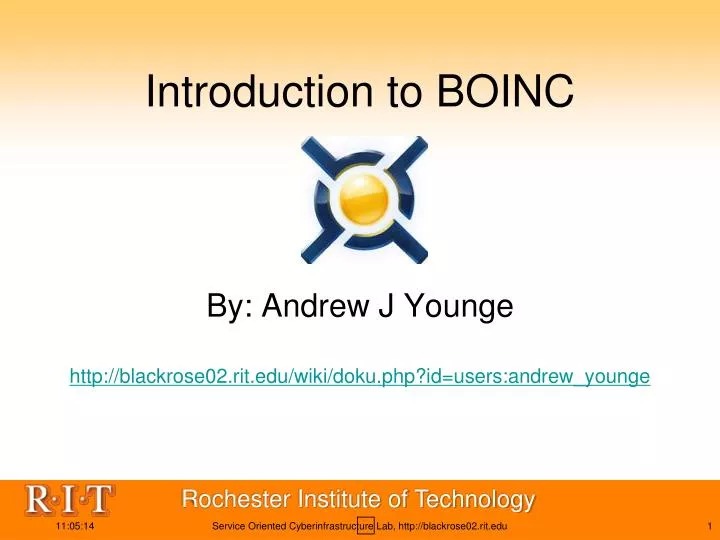 introduction to boinc