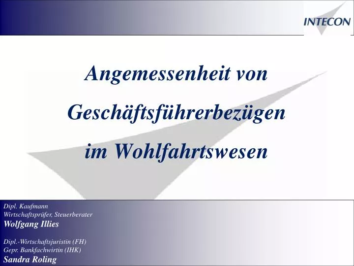 angemessenheit von gesch ftsf hrerbez gen im wohlfahrtswesen