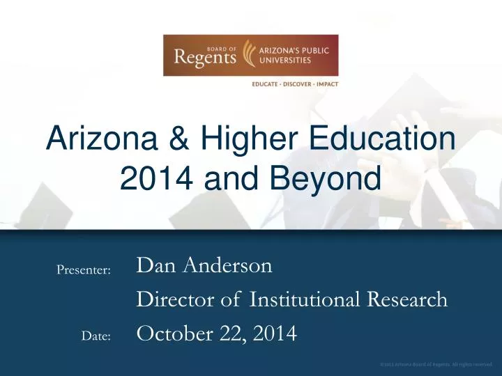 arizona higher education 2014 and beyond