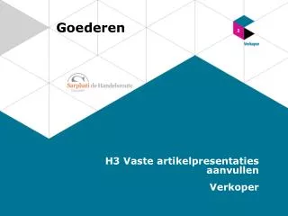 goederen