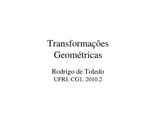 transforma es geom tricas