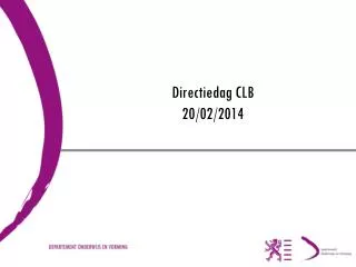 directiedag clb 20 02 2014