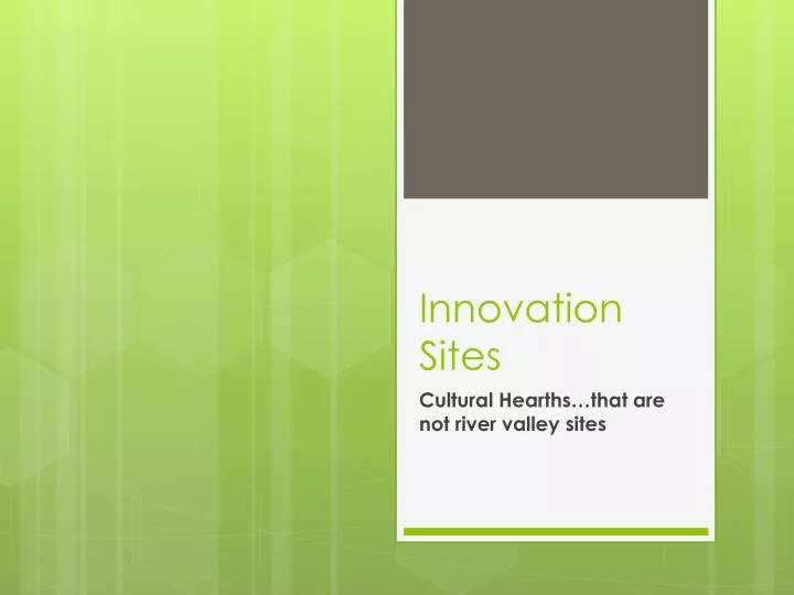 innovation sites