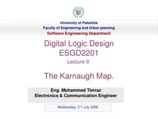 Eng. Mohammed Timraz Electronics &amp; Communication Engineer