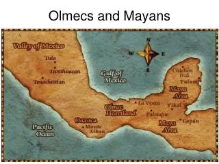 olmecs and mayans