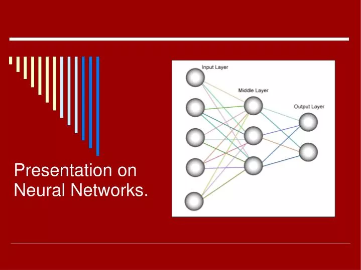 presentation on neural networks