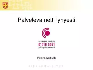 palveleva netti lyhyesti