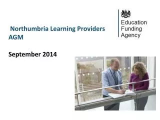 Northumbria Learning Providers AGM September 2014