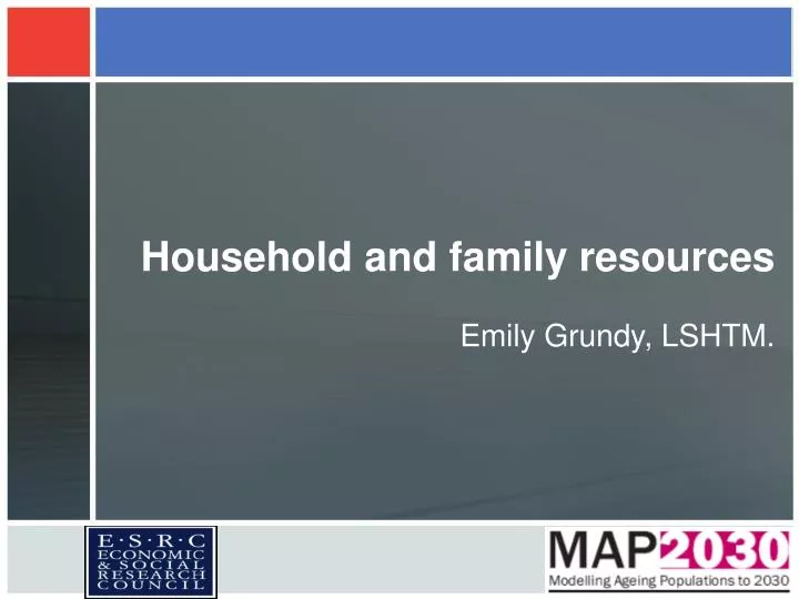 household and family resources