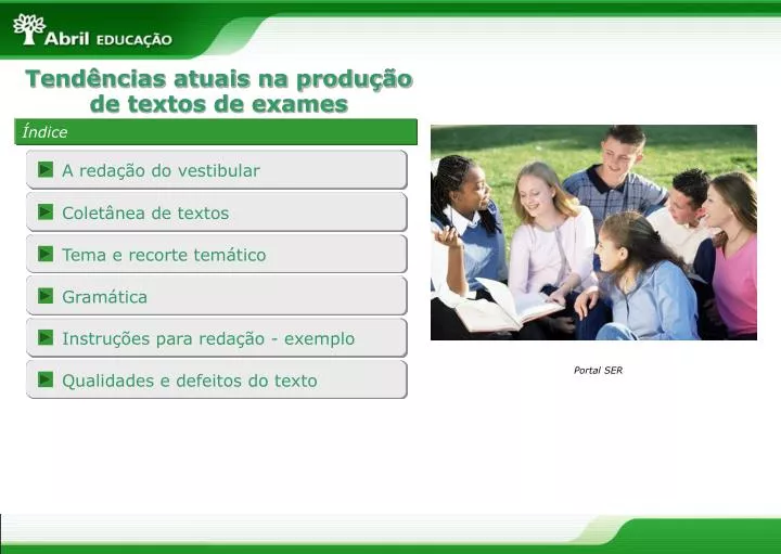 tend ncias atuais na produ o de textos de exames