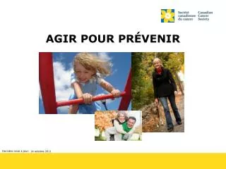 agir pour pr venir