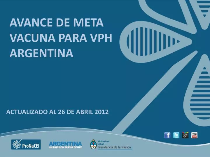 avance de meta vacuna para vph argentina