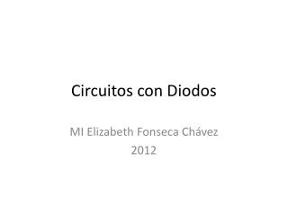 circuitos con diodos