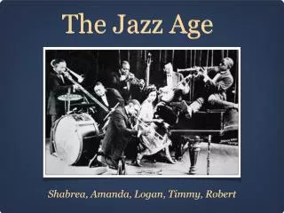 The Jazz Age