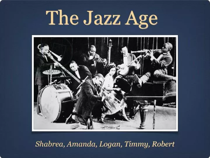 the jazz age