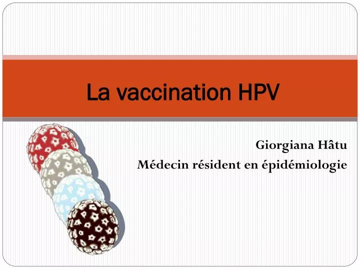 la vaccination hpv
