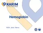 Hemoglobin - slide 1