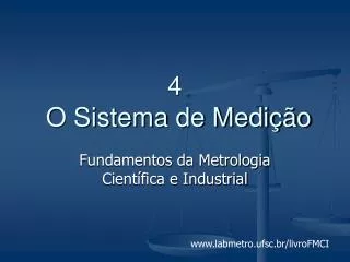 4 o sistema de medi o