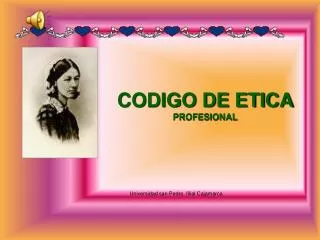 codigo de etica profesional