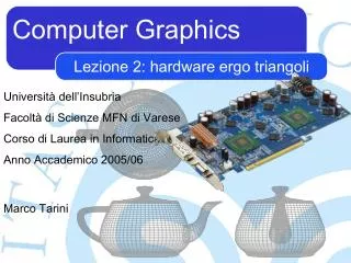computer graphics