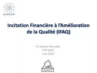 incitation financi re l am lioration de la qualit ifaq