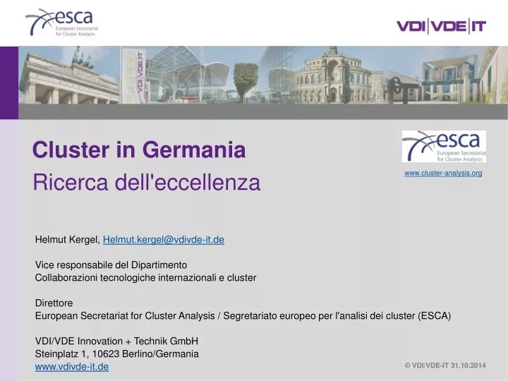 cluster in germania