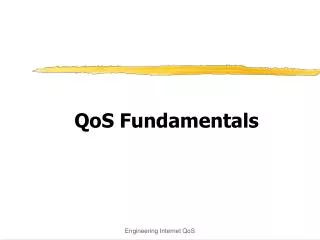 QoS Fundamentals