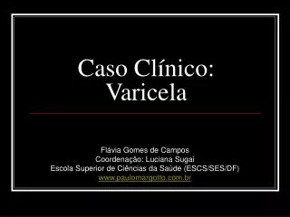 caso cl nico varicela