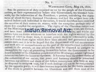 Indian Removal Act