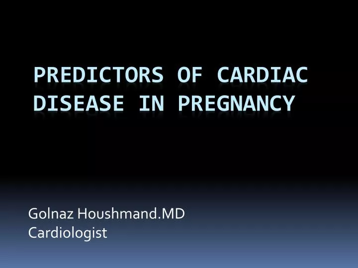 golnaz houshmand md cardiologist