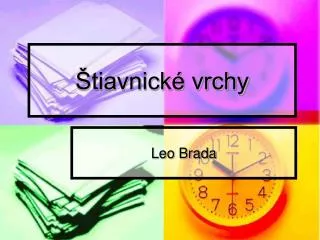 tiavnick vrchy