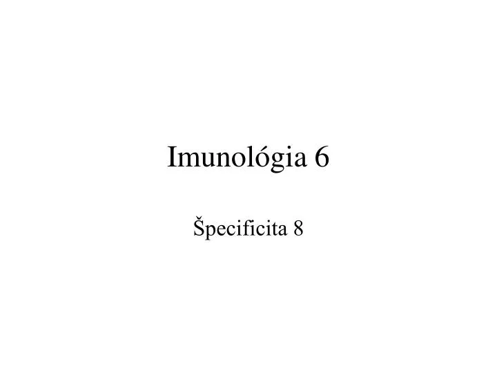 imunol gia 6