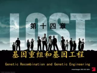 genetic recombination and genetic engineering