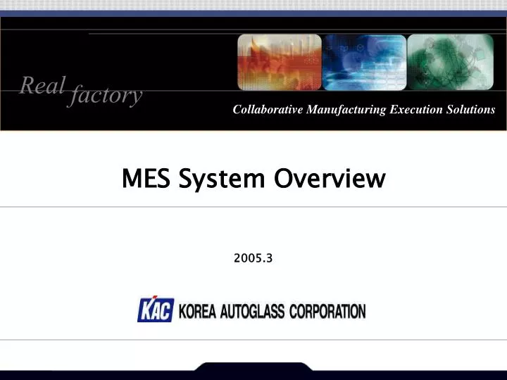 mes system overview
